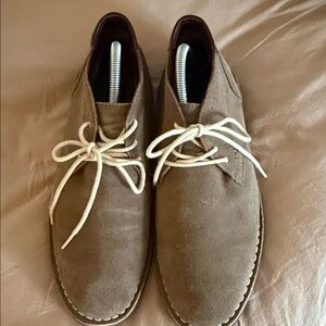 Men's Tan Suede  chaka boots Shoes